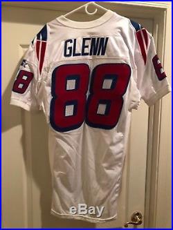 1997 Terry Glenn #88 Game Issued White New England Patriots Team Jersey