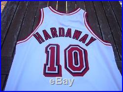 1998-99 Nike Tim Hardaway Miami Heat Game Issued Pro Cut Jersey Sz. 48 + 4