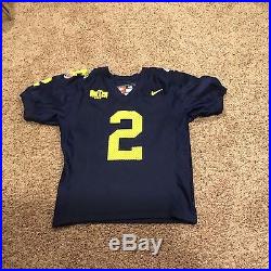1998 Charles Woodson Michigan Rose Bowl Nike Game Used/worn/issued Jersey