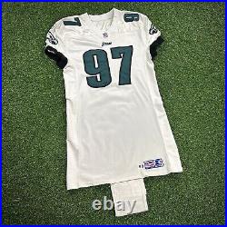 1998 Starter NFL Team Game Issued Jersey Philadelphia Eagles Rhett Hall MeiGray