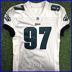 1998 Starter NFL Team Game Issued Jersey Philadelphia Eagles Rhett Hall MeiGray