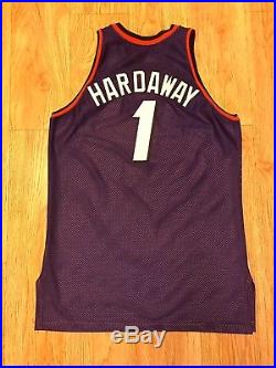 1999-00 Anfernee Penny Hardaway Phoenix Suns Road Game Used Issued Procut Jersey