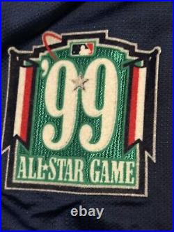 1999 All Star Game Jose Lima Game Used/Team Issued Signed Jersey Astros Lima Tim