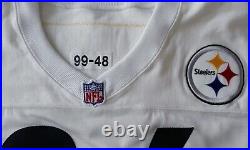 1999 Authentic Steelers Jerome Bettis Game Issued Away Nike Jersey