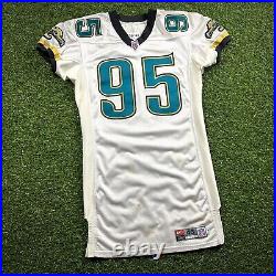 1999 Nike NFL Game Issued Jersey Jacksonville Jaguars Bryce Paup Sz. 99-46 Duval