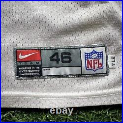 1999 Nike NFL Game Issued Jersey Jacksonville Jaguars Bryce Paup Sz. 99-46 Duval