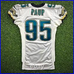 1999 Nike NFL Game Issued Jersey Jacksonville Jaguars Bryce Paup Sz. 99-46 Duval