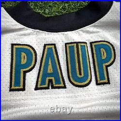 1999 Nike NFL Game Issued Jersey Jacksonville Jaguars Bryce Paup Sz. 99-46 Duval