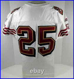 1999 San Francisco 49ers #25 Game Issued White Jersey DP08250