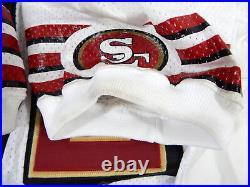 1999 San Francisco 49ers Travis Jervey #32 Game Issued White Jersey 46 DP26603