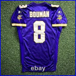 1999 Starter NFL Team Issued Game Jersey Minnesota Vikings Todd Bouman QB Ripon