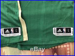 2 Boston Celtics St Patricks Day Pro Cut Issued Authentic Blank Game Jerseys L+2