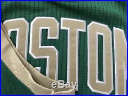 2 Boston Celtics St Patricks Day Pro Cut Issued Authentic Blank Game Jerseys L+2