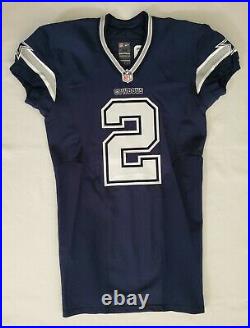 #2 Matt Wile of Dallas Cowboys NFL Locker Room Game Issued Jersey