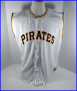 2000-03 Pittsburgh Pirates #39 Game Issued White Vest Jersey TBC Future 32873