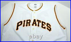 2000-03 Pittsburgh Pirates #39 Game Issued White Vest Jersey TBC Future 32873