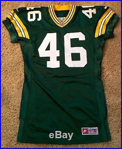 2000 Green Bay Packers Nike Game Used/Issued Jersey Size 48