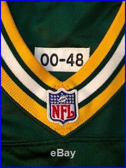 2000 Green Bay Packers Nike Game Used/Issued Jersey Size 48