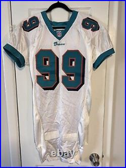 2000 Jason Taylor Miami Dolphins Game Issued jersey
