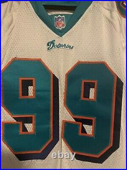 2000 Jason Taylor Miami Dolphins Game Issued jersey