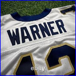 2000 Puma NFL Game Issued Jersey St. Louis Rams Kurt Warner Pro Bowl Gridiron