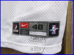 2000 STEVE SMITH Portland Trail Blazers Nike game issued jersey 48+2 authentic