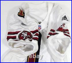 2000 San Francisco 49ers #1 Game Issued White Jersey 46 846