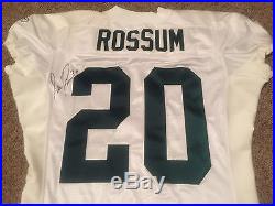 2001 Allen Rossum Green Bay Packers Game Used Issued Jersey COA Throwback