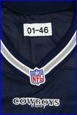 2001 Emmitt Smith Dallas Cowboys Team Game Issued Home Jersey