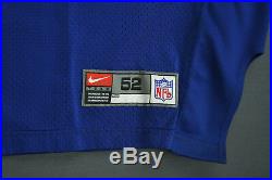 2001 Glenn Parker New York Giants Super Bowl 35 Game Issued Jersey Size 52