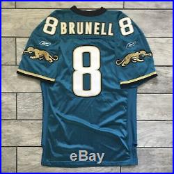 2001 NFL Reebok Jacksonville Jaguars Game Team Issued Jersey QB Mark Brunell #8