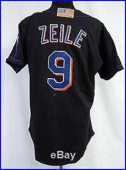 2001 New York Mets Todd Zeile #9 Game Issued Possible Game Used Jersey 5874