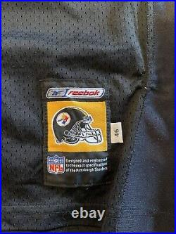 2001 Pittsburgh Steelers Game Issue Jersey Sz 46 #57 Reebok