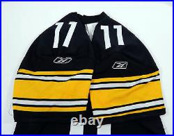 2001 Pittsburgh Steelers Kent Graham #11 Game Issued Black Jersey