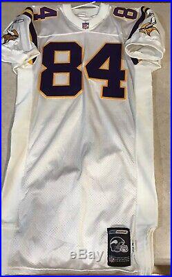 2001 Randy Moss Minnesota Vikings Team Issued Game Jersey Authentic Hof