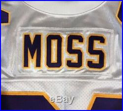 2001 Randy Moss Minnesota Vikings Team Issued Game Jersey Authentic Hof
