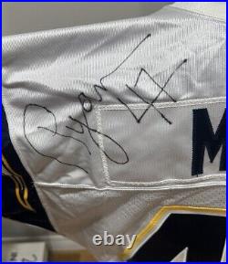 2001 San Diego Chargers Ryan McNeil Game Team Issued Signed Autograph Jersey 54