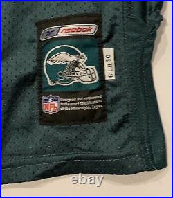 2001 Tra Thomas Philadelphia Eagles Game Worn Team Issued & Signed Jersey Old