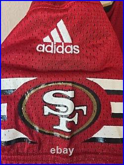 2001 Vintage Signed Garrison Hearst San Francisco 49ers Game Worn Issued Jersey