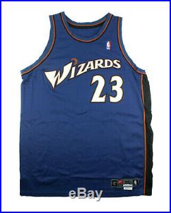 2002-03 Michael Jordan Washington Wizards Game Worn Issued Final Jersey Mears