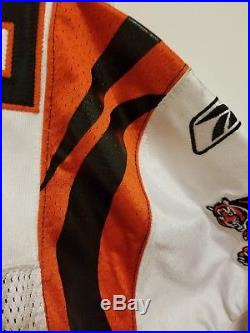2002 Reebok Game Issued/Worn Cincinnati Bengals Jennings Jersey Size 44