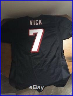 2002 Reebok NFL Atlanta Falcons Vick #7 Game Issued Jersey Signed & Inscribed