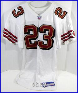 2002 San Francisco 49ers Jimmy Williams #23 Game Issued White Jersey 42 DP29226