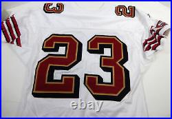 2002 San Francisco 49ers Jimmy Williams #23 Game Issued White Jersey 42 DP29226