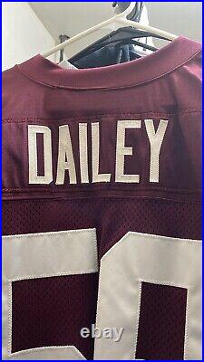 2002 Washington Redskins Game Used Issued Jersey 70th Anniversary Jauron Dailey