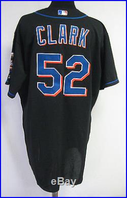 2003 New York Mets Tony Clark #52 Game Issued Possibly Used Black Jersey 5647