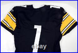 2003 Pittsburgh Steelers #1 Game Issued Black Jersey 46 DP21387