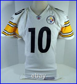 2003 Pittsburgh Steelers #10 Game Issued White Jersey 46 DP21260