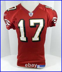 2003 San Francisco 49ers B Williams #17 Game Issued Red Jersey 44 DP12794