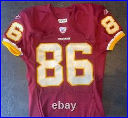 2003 Taylor Jacobs Washington Redskins Game Issued Reebok jersey